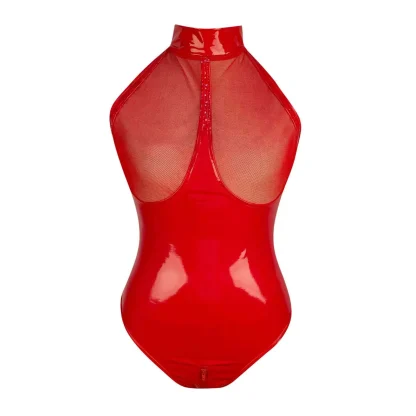 Sexy Halter See-through Bodysuit - Image 6