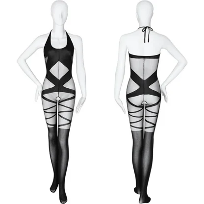 Crotchless See-through Bodystocking - Image 7