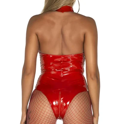 Sexy Halter See-through Bodysuit - Image 2