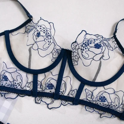 Boned Top Sexy See-through Lingerie - Image 6