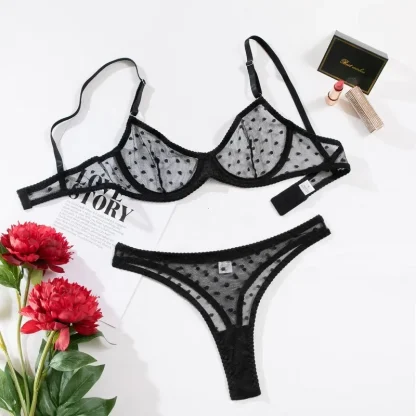 Sexy Mesh See-through Lingerie - Image 6