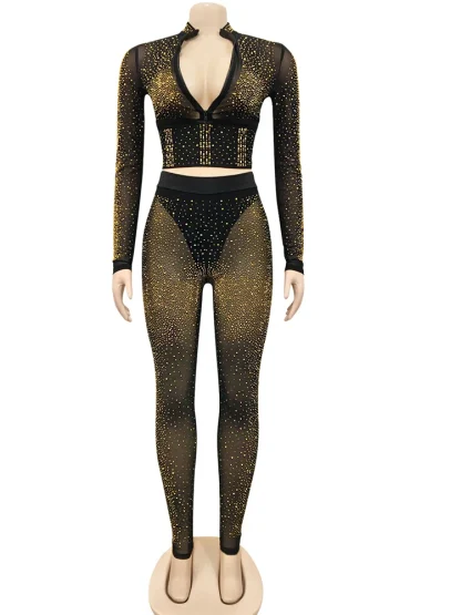 Sparkle See-through Party Wear - Image 6
