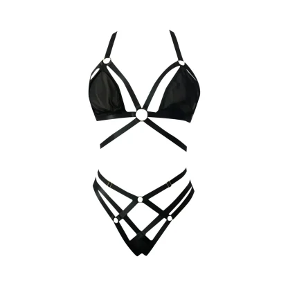 Strappy Sexy See-through Lingerie - Image 5