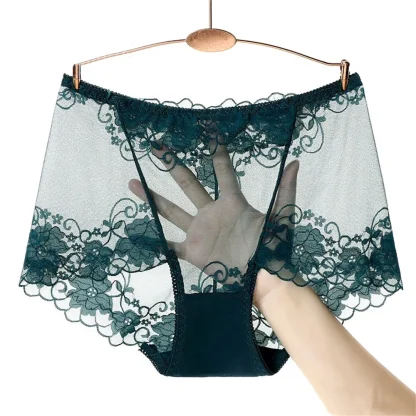 Plus Size See-through Panties