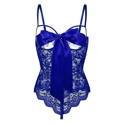 Erotic Open Cup Sheer Bodysuits - Image 5