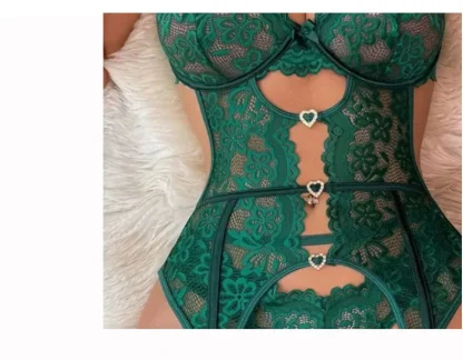 Sexy Lace See-through Lingerie - Image 6