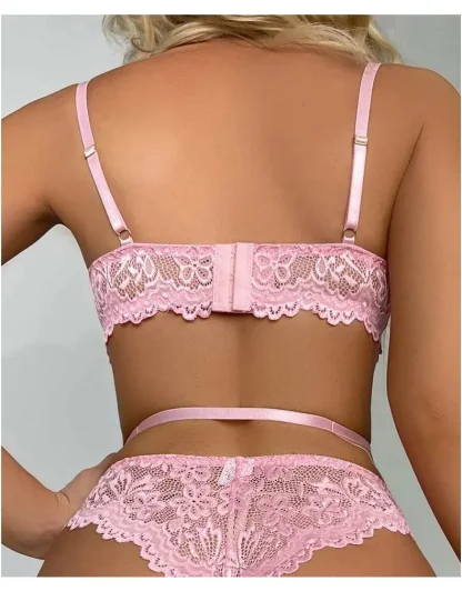 Sexy Lace See-through Lingerie - Image 5