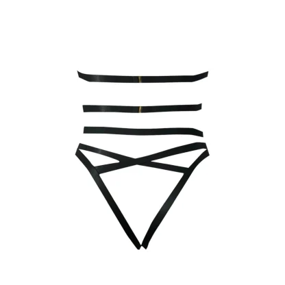 Strappy Sexy See-through Lingerie - Image 6